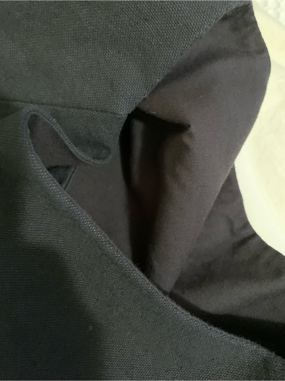 jas.Townsend&Son Cotton Canvas WaistCoat Vest Navy Pewter Buttons HistoricRepro - Picture 9 of 10